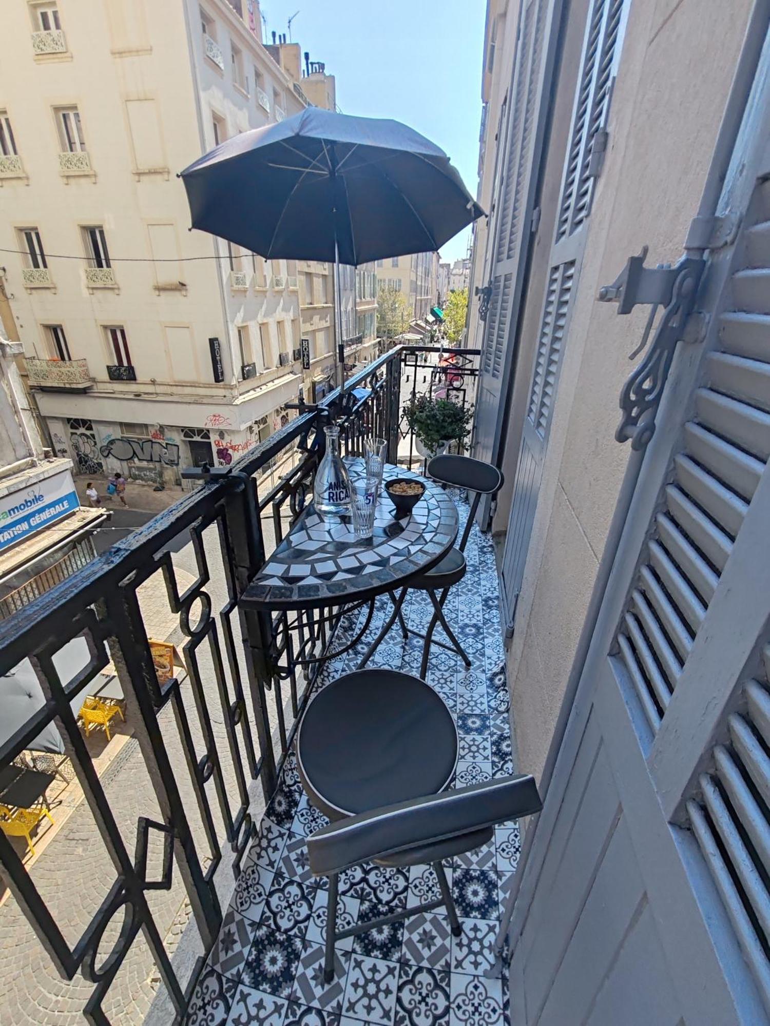 T3 Grand Balcon Au Coeur Du Vieux Port Apartment Marsilia Exterior foto